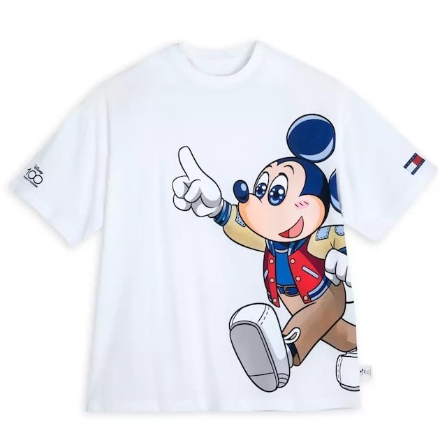 【Mサイズ】ディズニー 創立100周年記念 トミーヒルフィガー コラボ ミッキー Tシャツ Disney100 Tommy Hilfiger