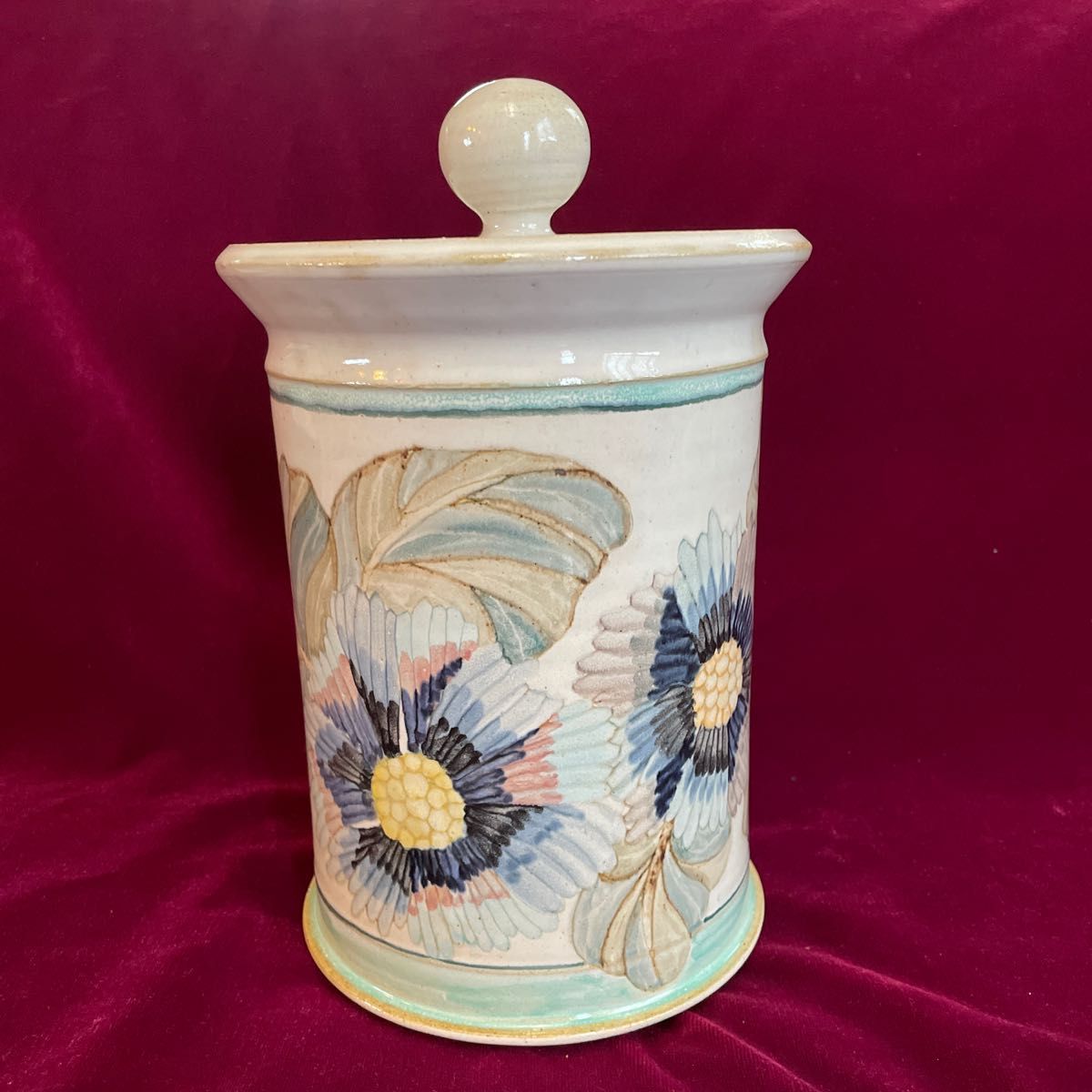 Poterie Emilie Fievet キャニスター 北欧 作家物
