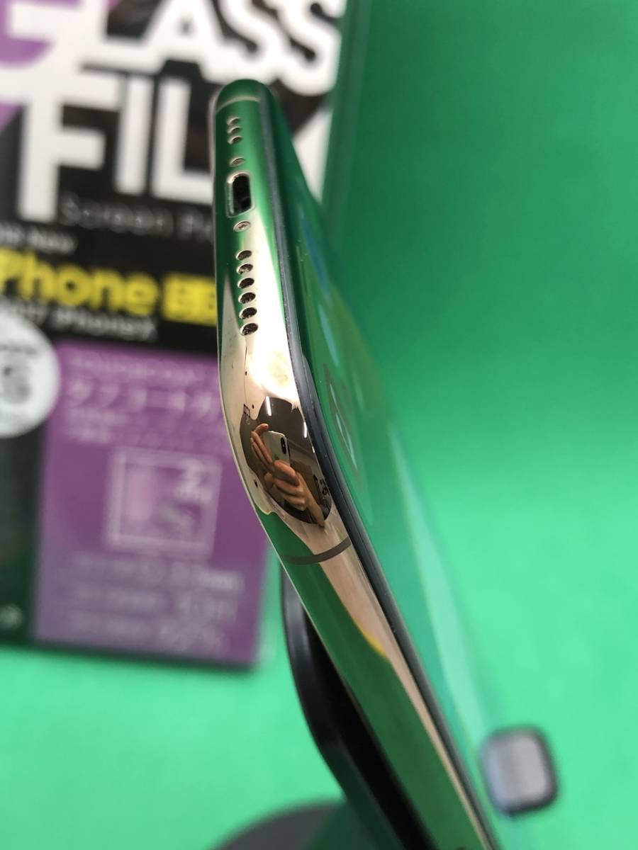 極美品 iPhone XS 64GB SIMロック解除済み 格安SIM可 SoftBank MTAY2J