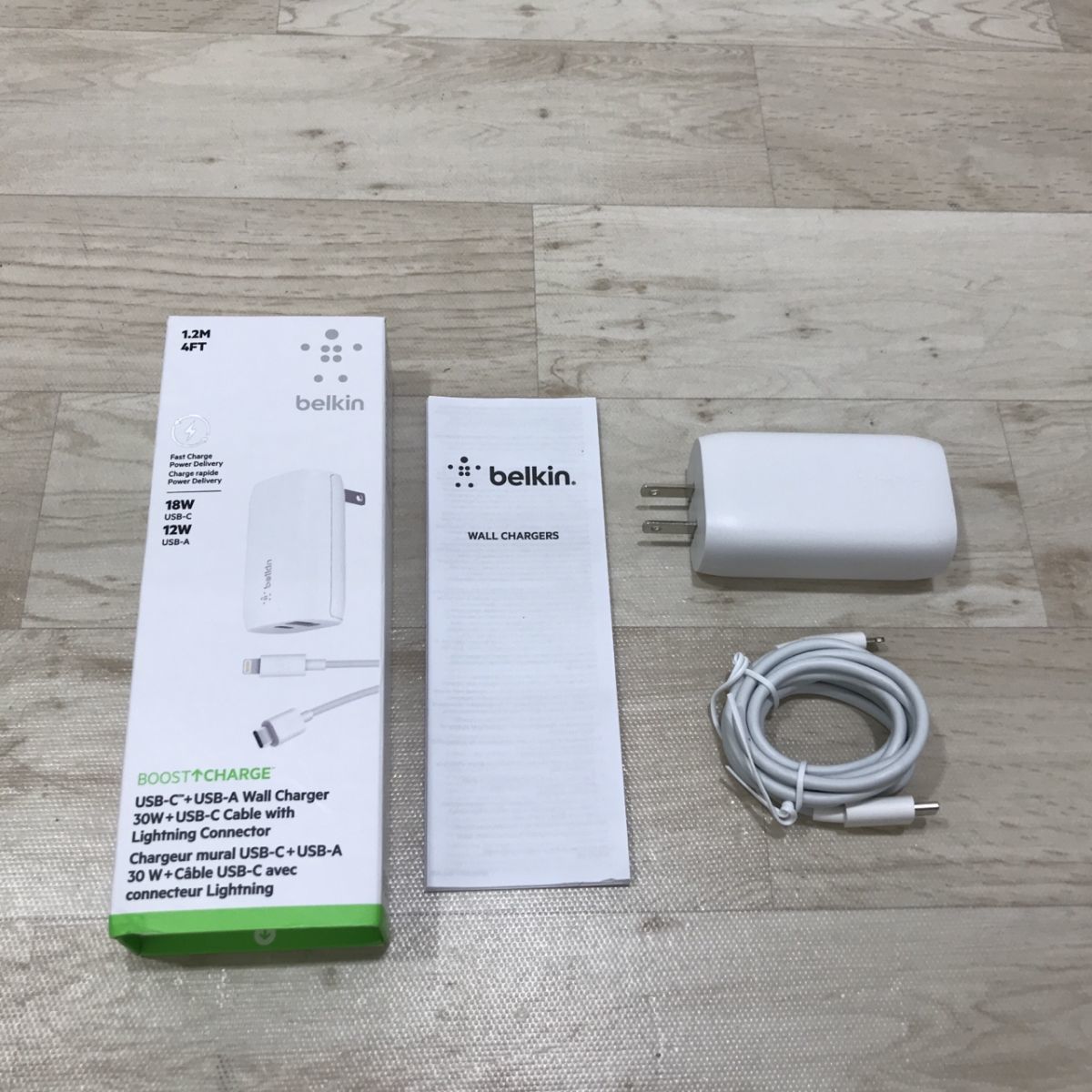 18W USB-C 丨 12W USB-A / BELKIN BOOST CHARGE USB [N4951]_画像1