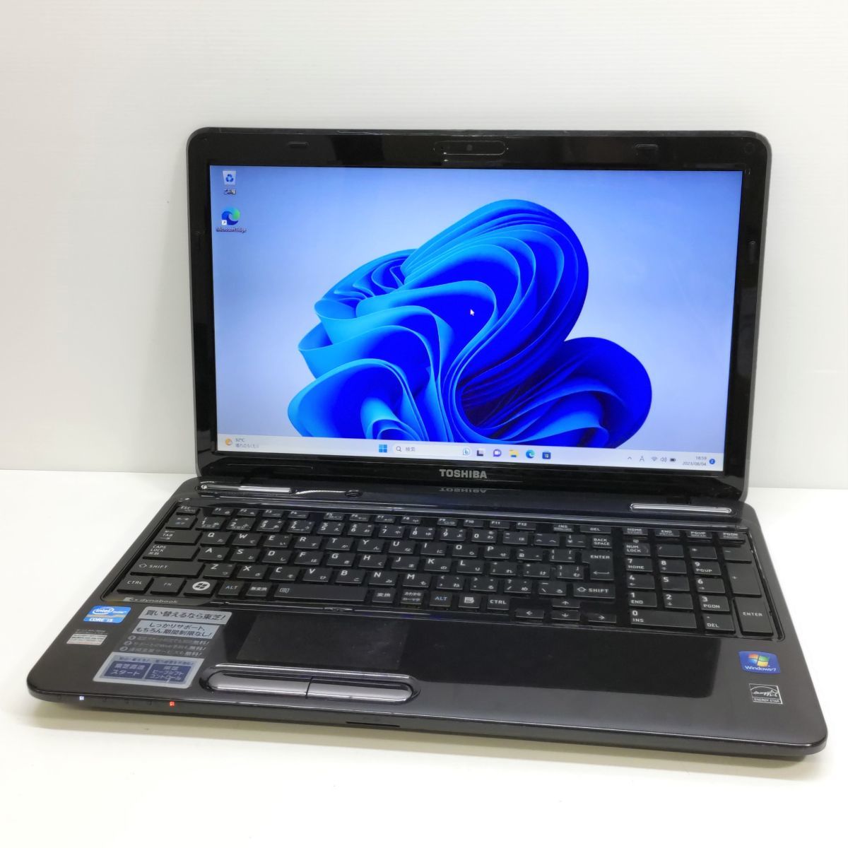 TOSHIBA 15.6インチdynabook T451/46EB Win11/Core i5-2450M [M6970