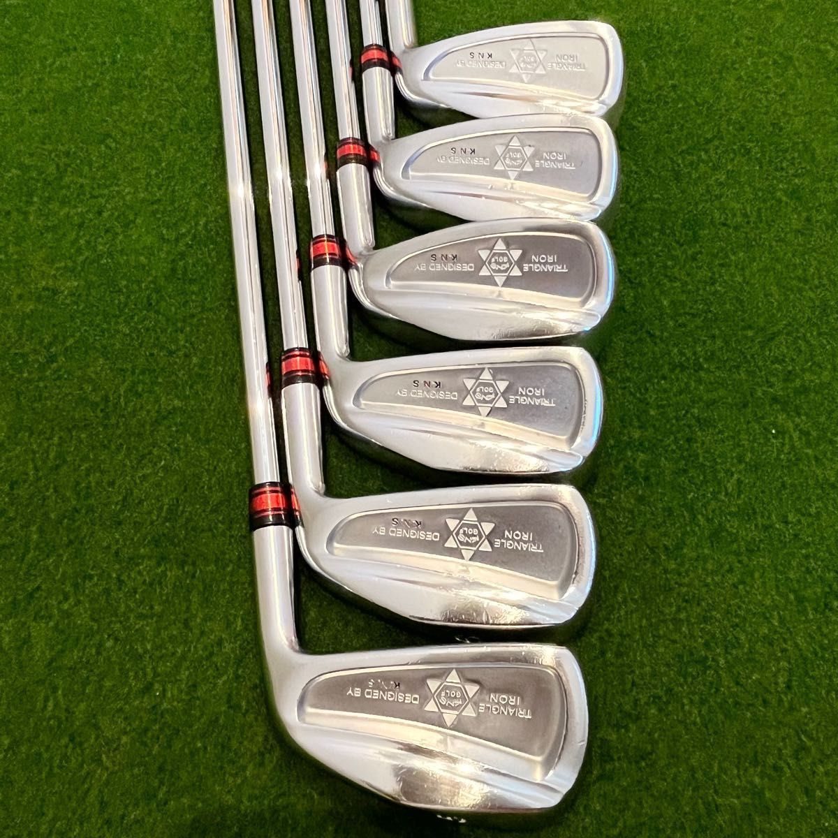 キナセゴルフ トライアングルアイアン 6本セット KNS GOLF キナセゴルフ トライアングルアイアン 6本セット KNS GOLF