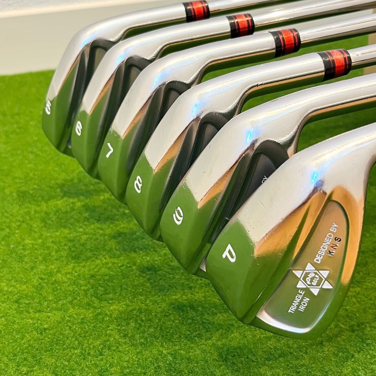 キナセゴルフ トライアングルアイアン 6本セット KNS GOLF キナセゴルフ トライアングルアイアン 6本セット KNS GOLF
