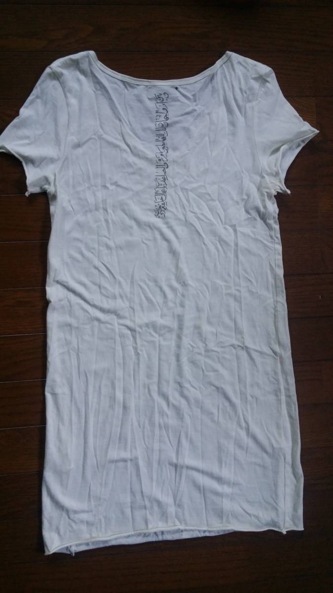 ☆★☆　Tシャツ　丈長め　身丈約82cm　背中にも模様　goa　ゴア　☆★☆_画像5