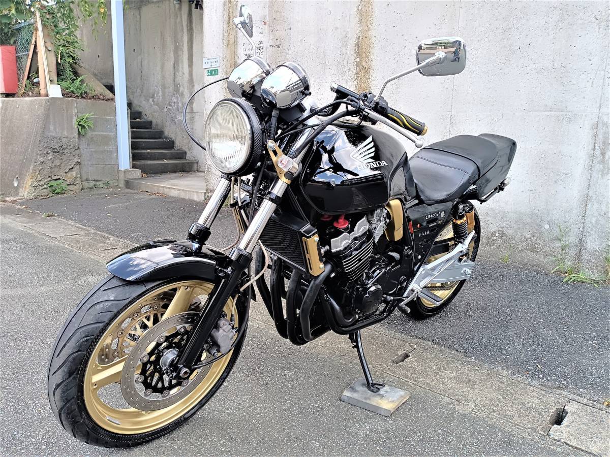 ☆ ホンダ ＣＢ400ＳＦ☆ NC31 超レアなバージョンＲ！ オールウレタン