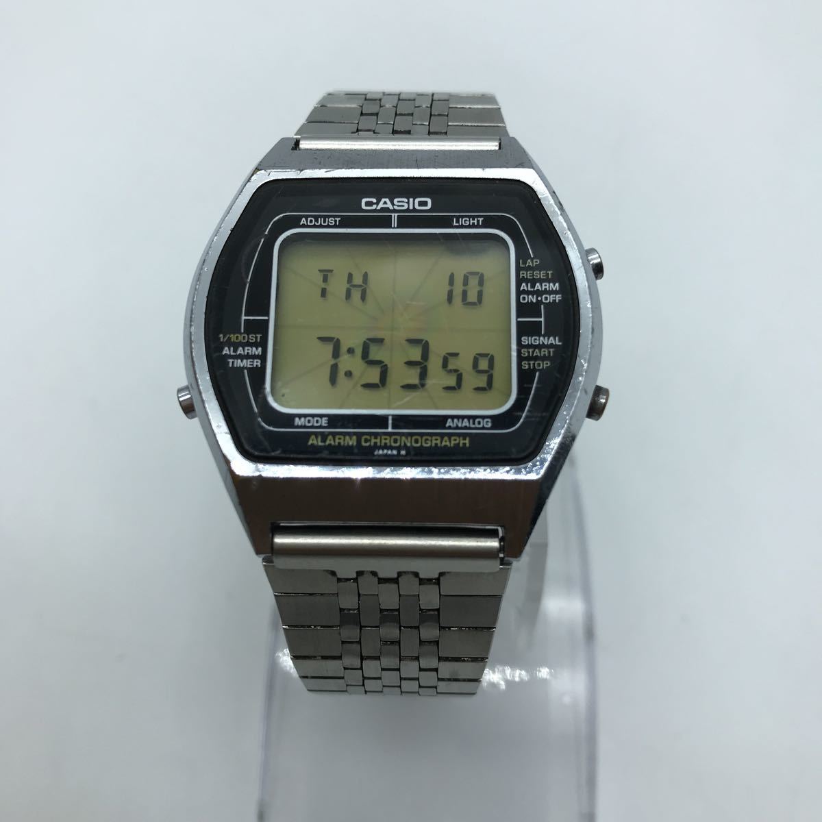 品多く AA-84 CASIO/カシオ デジタルウォッチ 腕時計 アラームクロノ