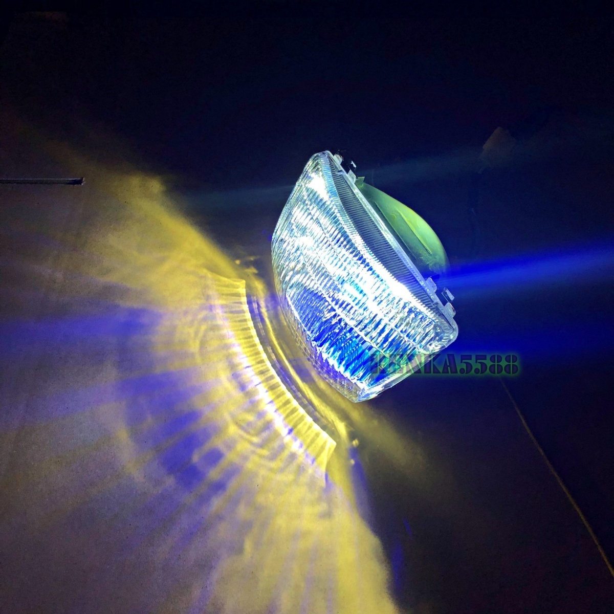 ジョグ JOG 3KJ LED ヘッドライトユニット 青光 新品_画像1