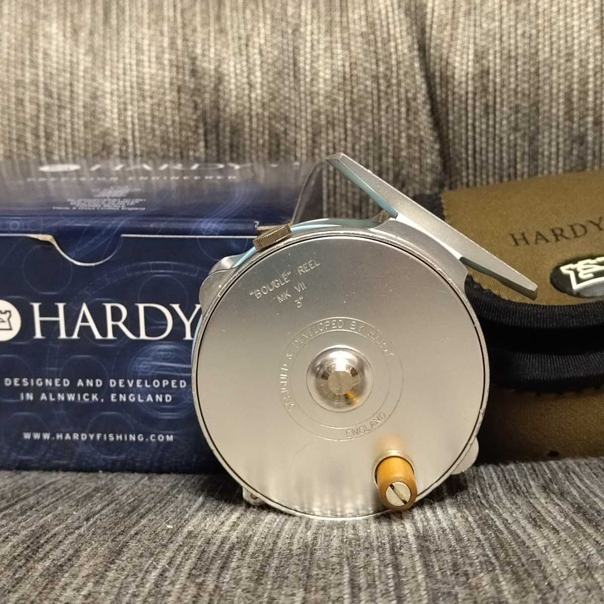 ★HARDY BOUGLE FLY REEL MK VII 3’’ ENGLAND ハーディ ブグレ 3インチ フライリール (ハーディー ボーグル ブグレー)★_画像1