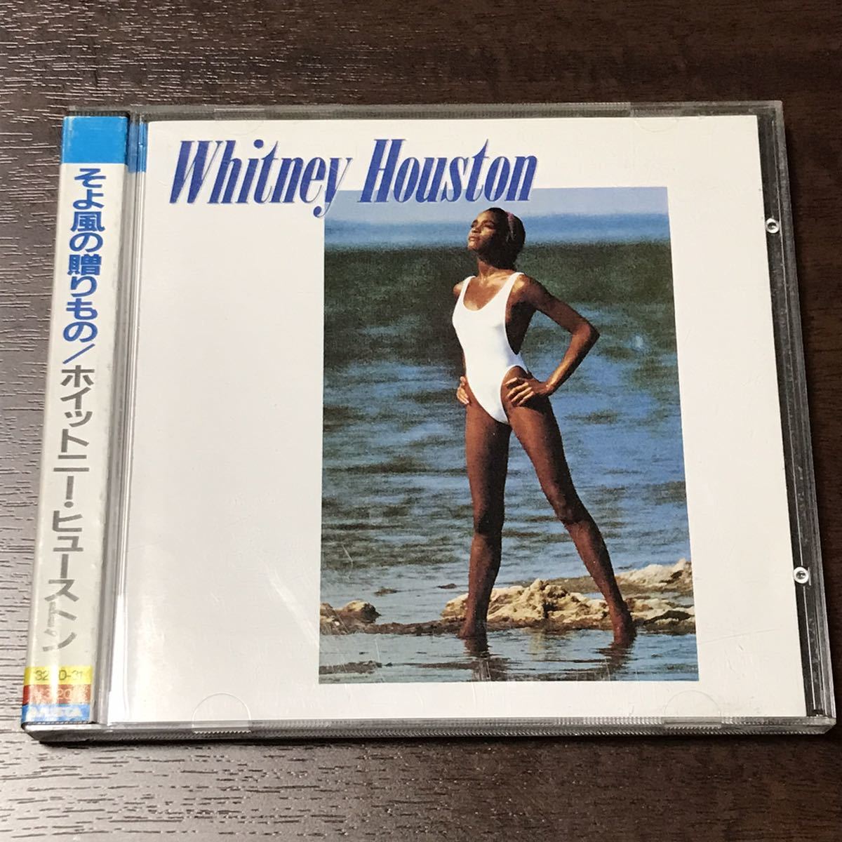 【CD】 Whitney Houstonホイットニーヒューストン/そよ風の贈りもの 折込帯 32RD-31 3200円 Japanese Pressの画像1