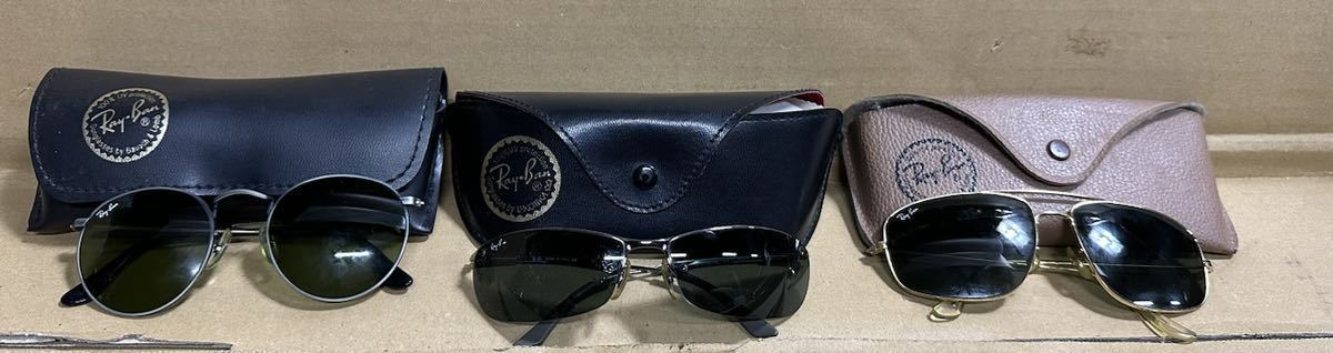 超特価sale開催】 (M2)Ray-Ban 中古品 まとめて3本 レイバンサングラス