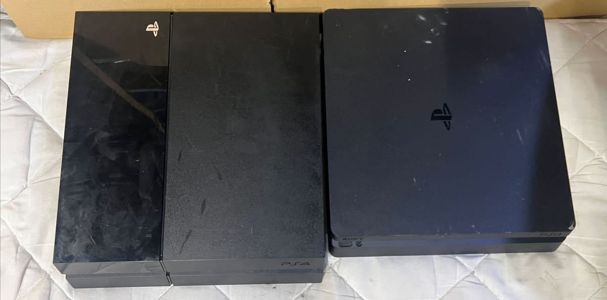 (M7)SONY PlayStation4 PS4本体 CUH-1000A/2200A まとめて2台 中古品