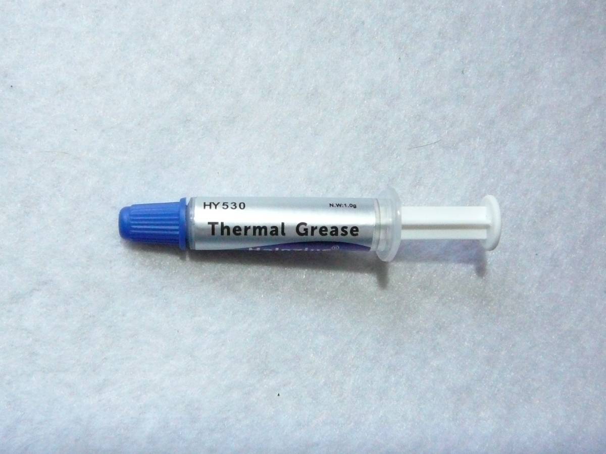 # high * specifications silicon * thermal grease [HY530 1g 2.5W/m*k] Halnziye 4 pcs set 