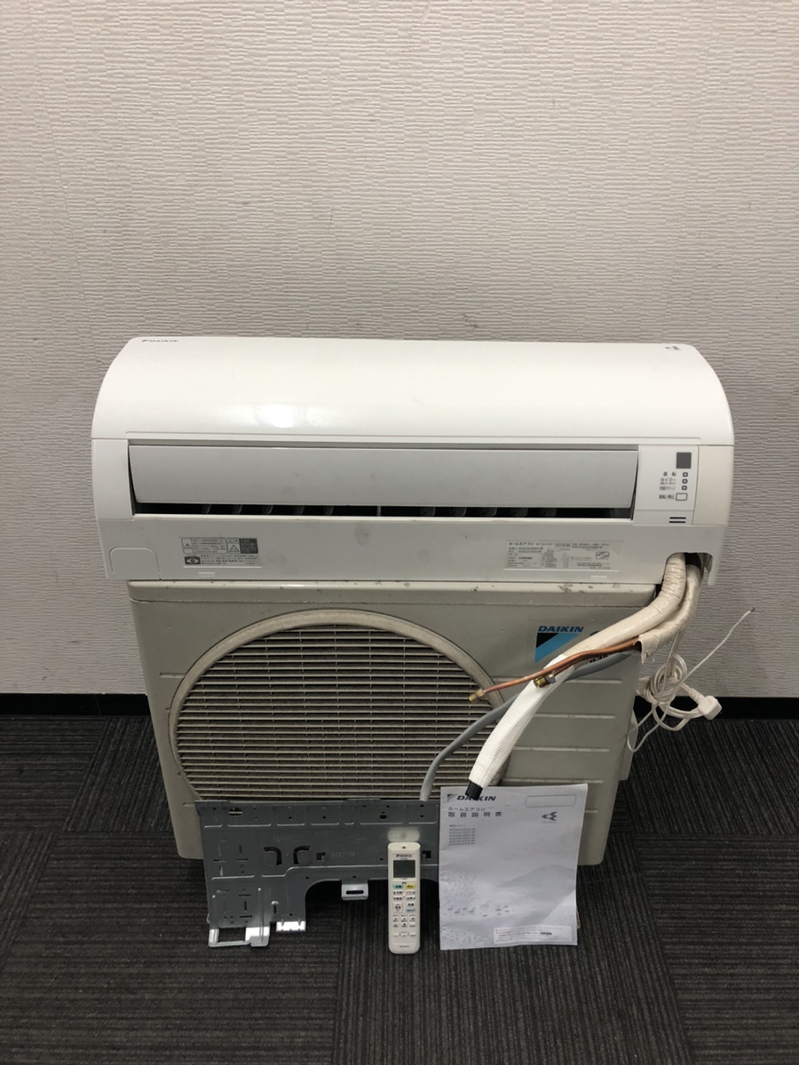 ☆主に6畳用☆DAIKIN/ダイキン ルームエアコン ATE22USE5-W＋室外機 