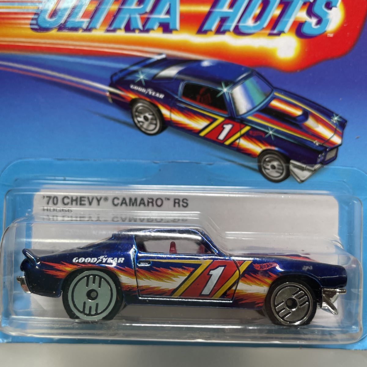 Hot Wheels ULTRA HOTS ウルトラホット ‘70 CHEVY CAMARO RS カマロ Target限定の画像2