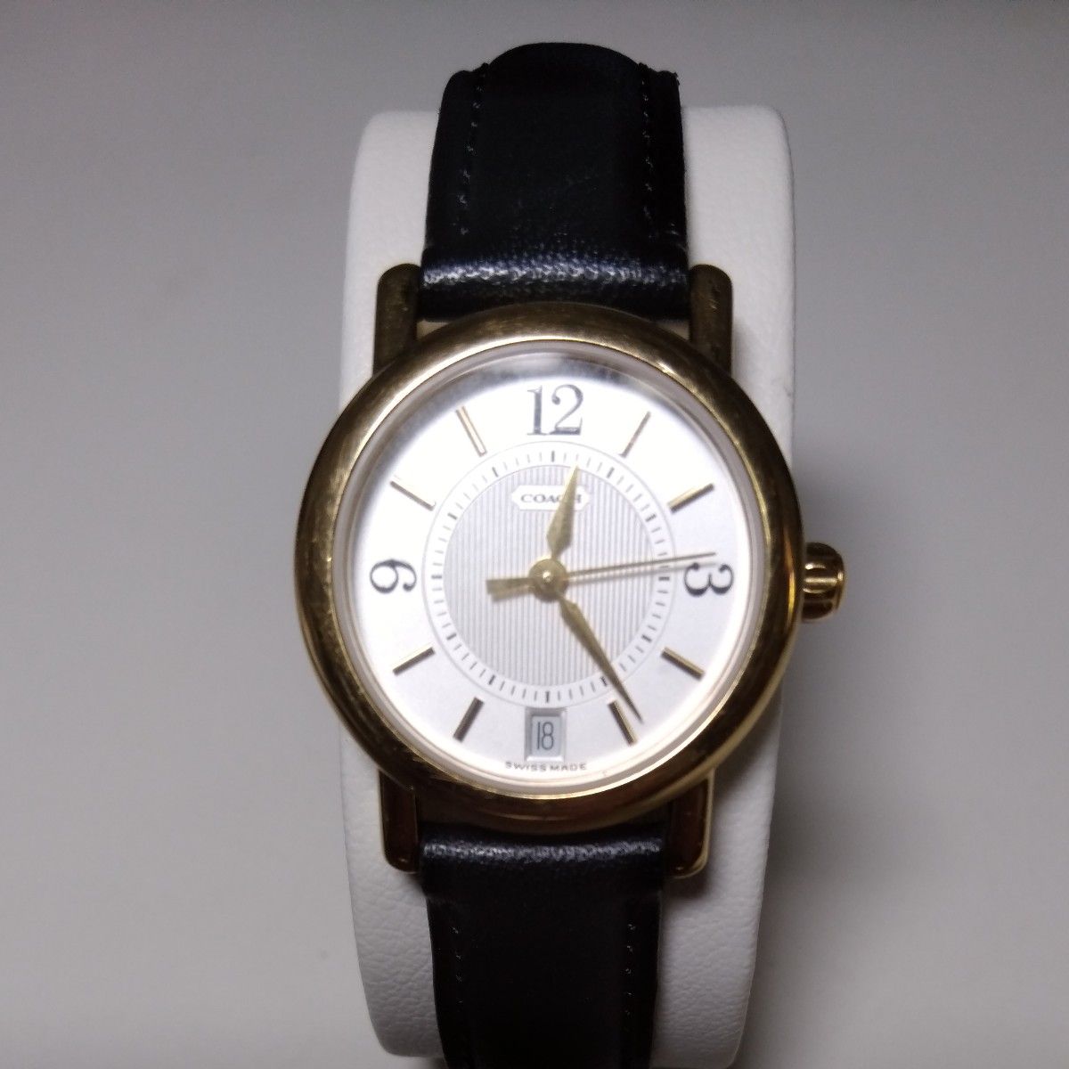 電池交換済み】COACH コーチ レディース腕時計 W005 スイス 電池交換済み】COACH コーチ レディース腕時計 W005 スイス