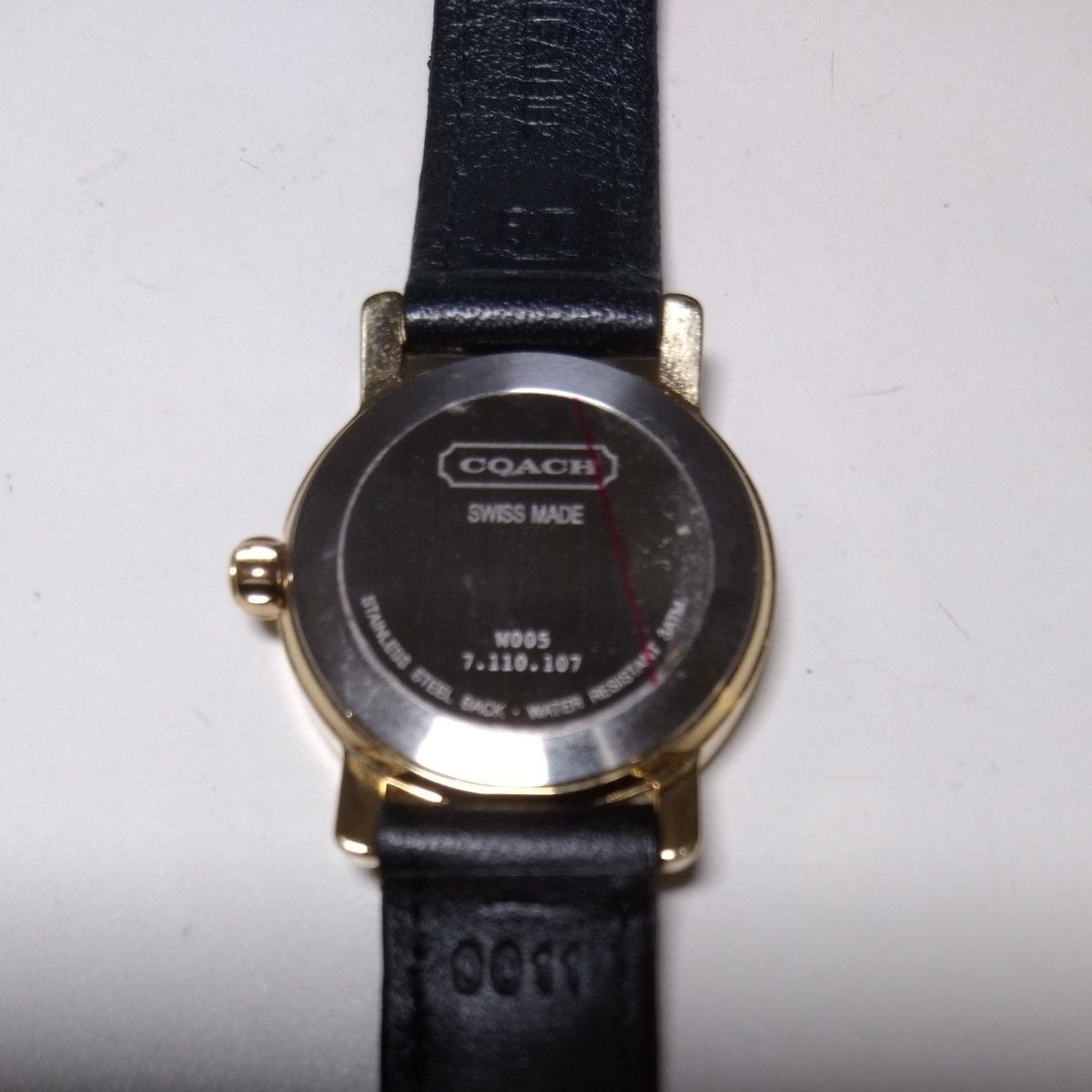 電池交換済み】COACH コーチ レディース腕時計 W005 スイス 電池交換済み】COACH コーチ レディース腕時計 W005 スイス