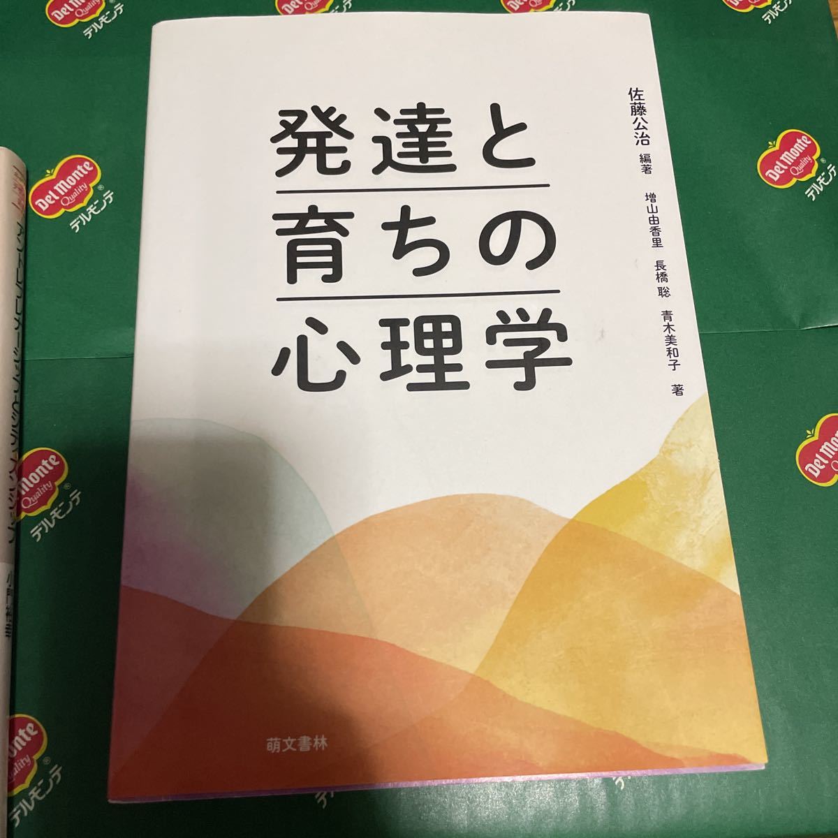 発達と育ちの心理学 佐藤公治／編著　増山由香里／著　長橋聡／著　青木美和子／著