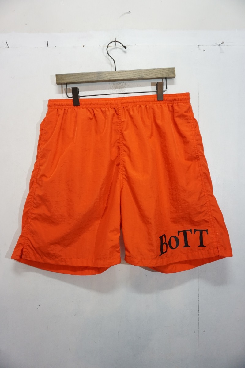 美品正規 22SS BoTT ボット SWIM SHORTS スイム ショート ナイロン パンツ ショーツ 221BOTT13 オレンジ XL 本物 615N▲_画像1