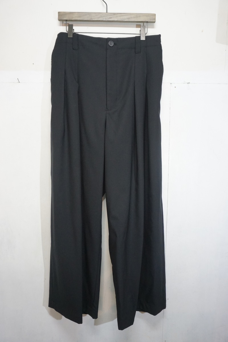 【コンビニ受取対応商品】 美品正規 21AW 731N 黒01本物 11211461214 パンツ ワイド イージー 2タック ウール コーデュラ CORDURA メゾンスペシャル SPECIAL MAISON Mサイズ 【コンビニ受取対応商品】 美品正規 21AW 731N 黒01本物 11211461214 パンツ ワイド イージー 2タック ウール コーデュラ CORDURA メゾンスペシャル SPECIAL MAISON Mサイズ