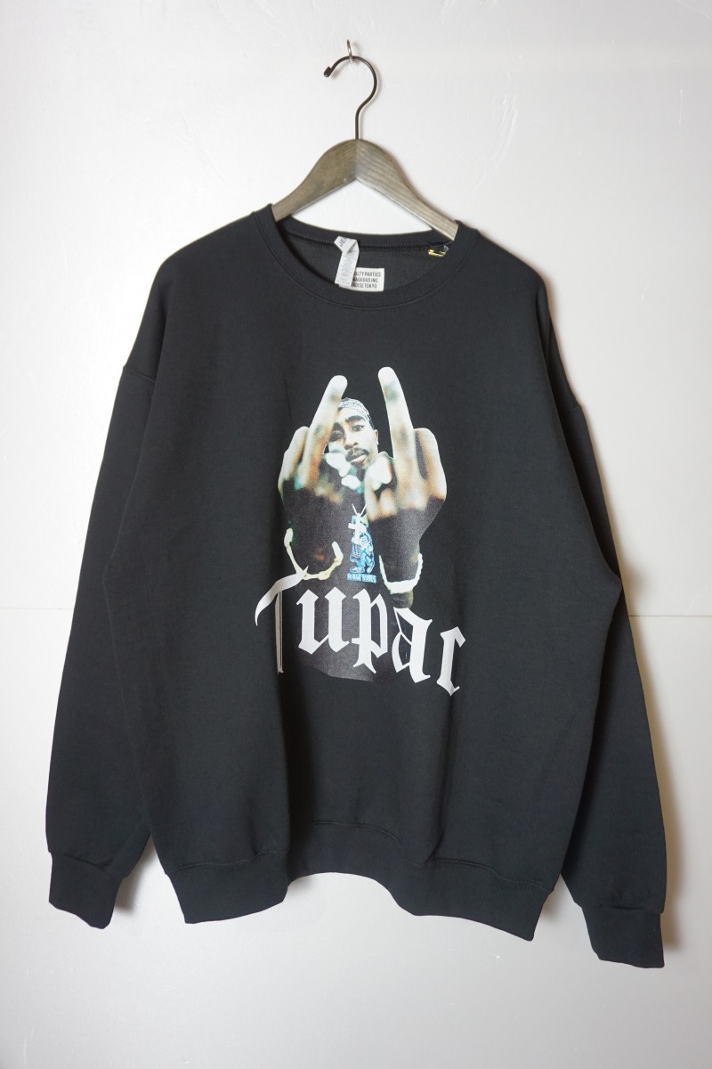 【10%OFF】 TUPAC-WM-SS04 シャツ スウェット 2PAC SHIRT SWEAT NECK CREW TUPAC ワコマリア MARIA WACKO 23SS 正規 極美品 黒 823N▲ 本物 XL トップス 【10%OFF】 TUPAC-WM-SS04 シャツ スウェット 2PAC SHIRT SWEAT NECK CREW TUPAC ワコマリア MARIA WACKO 23SS 正規 極美品 黒 823N▲ 本物 XL トップス