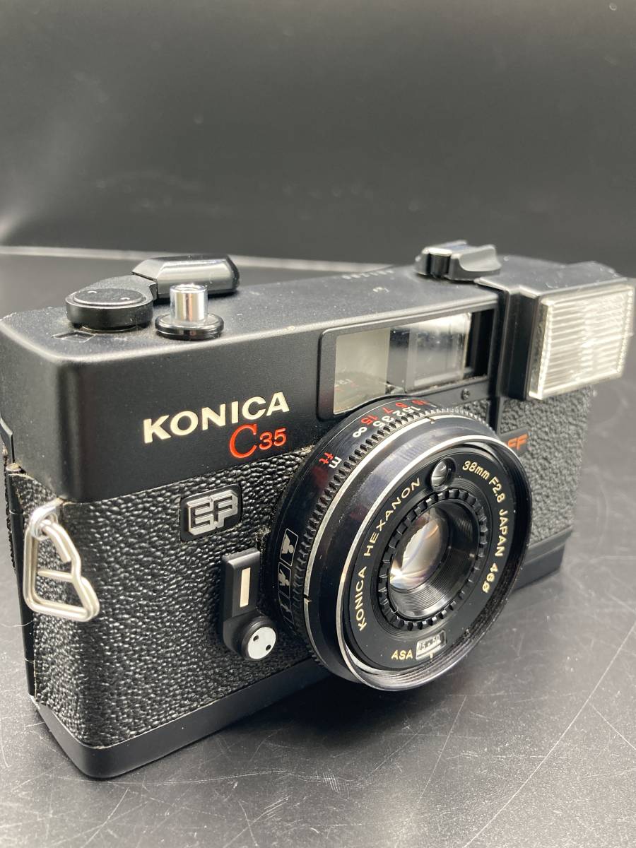 【670】コニカ Konica C35 EF カメラ フイルムカメラ 動作未確認 ジャンク_画像6