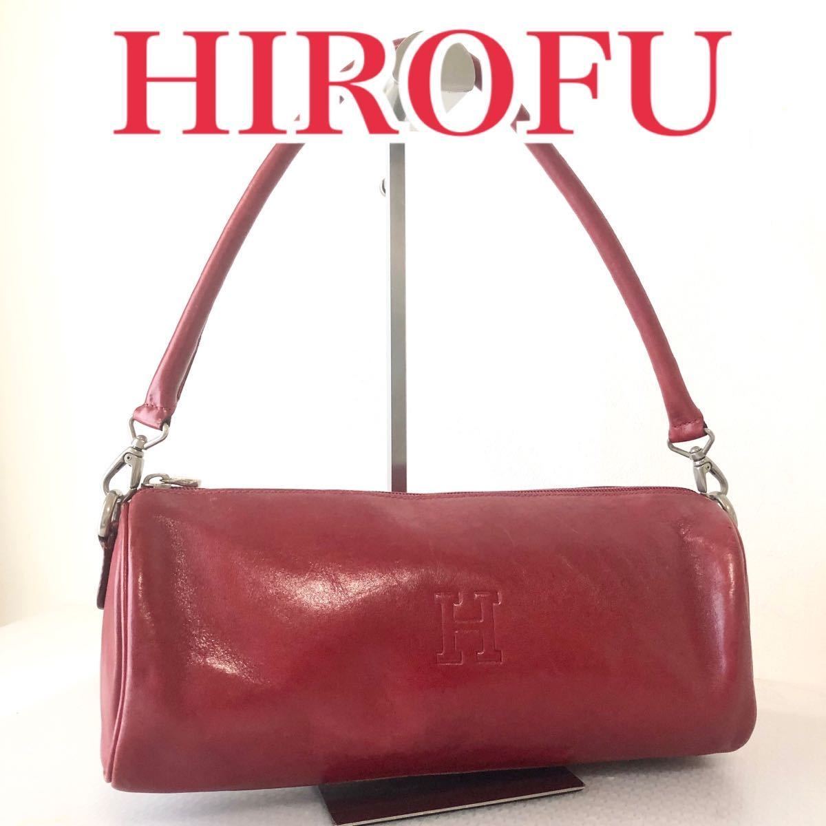 クリスマスファッション □美品□希少□HIROFU ヒロフ 本革 レザー