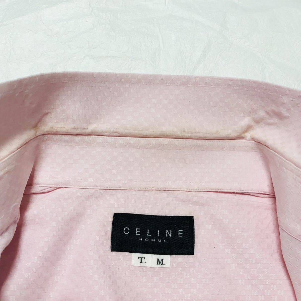 CELINE HOMME セリーヌオム トリオンフ コットンドレスシャツ CELINE HOMME セリーヌオム トリオンフ コットンドレスシャツ