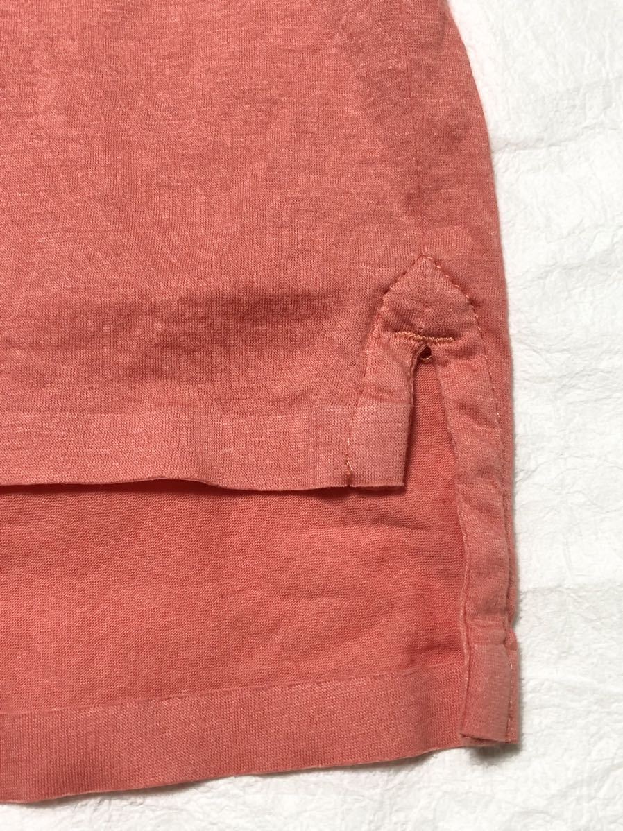 EMPORIO ARMANI エンポリオアルマーニ　　コットン半袖　ロゴTシャツ sizeS ピンク系