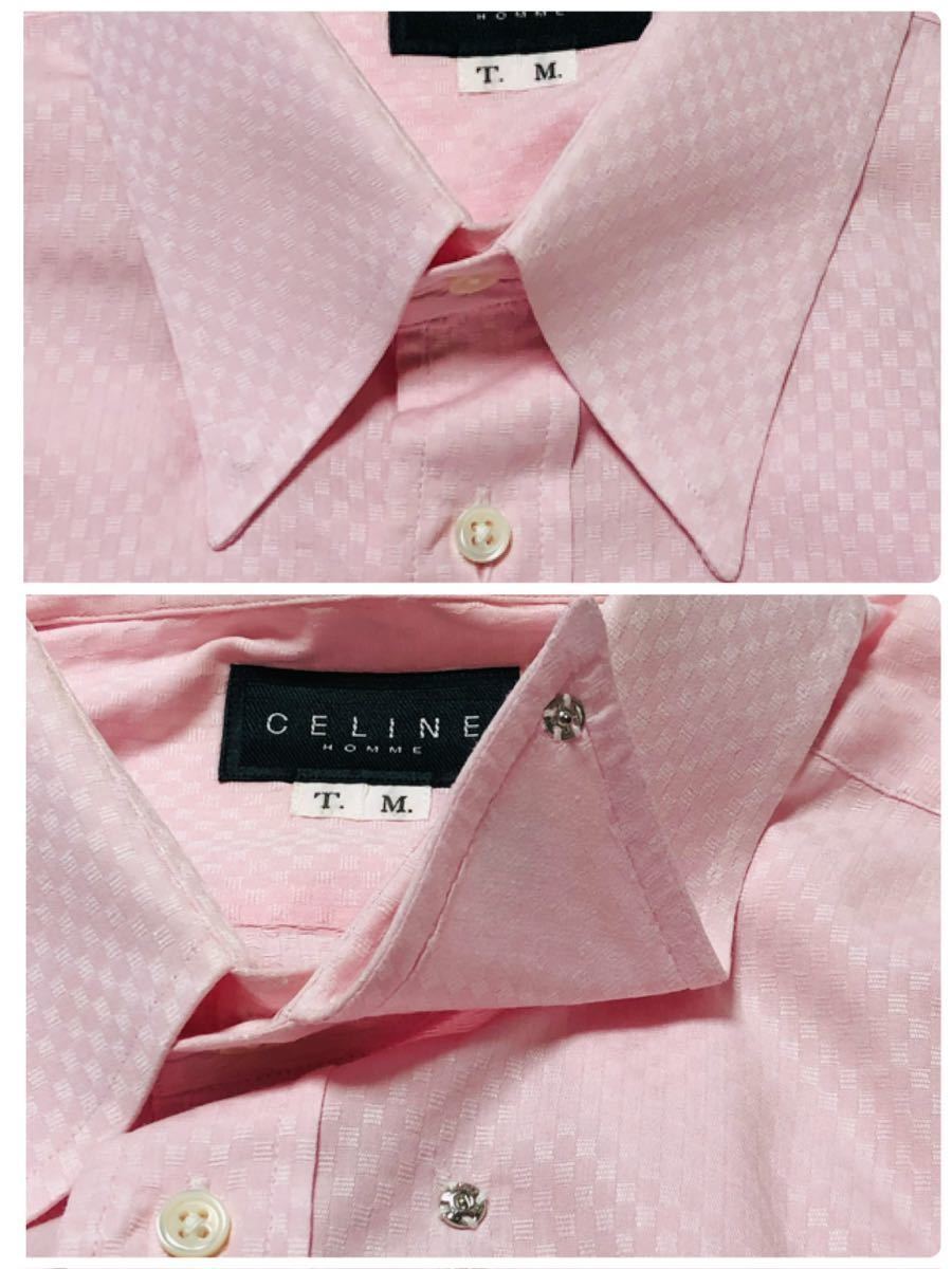 CELINE HOMME セリーヌオム トリオンフ コットンドレスシャツ CELINE HOMME セリーヌオム トリオンフ コットンドレスシャツ