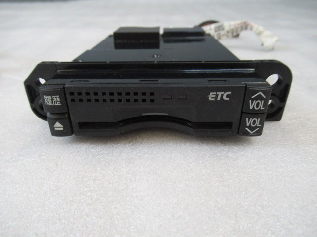 送料520円　bB　QNC21　ETC　車載器　86980-B1010　デンソー　412600-2390　アンテナ　86870-B1010　純正　22166　伊t_画像2