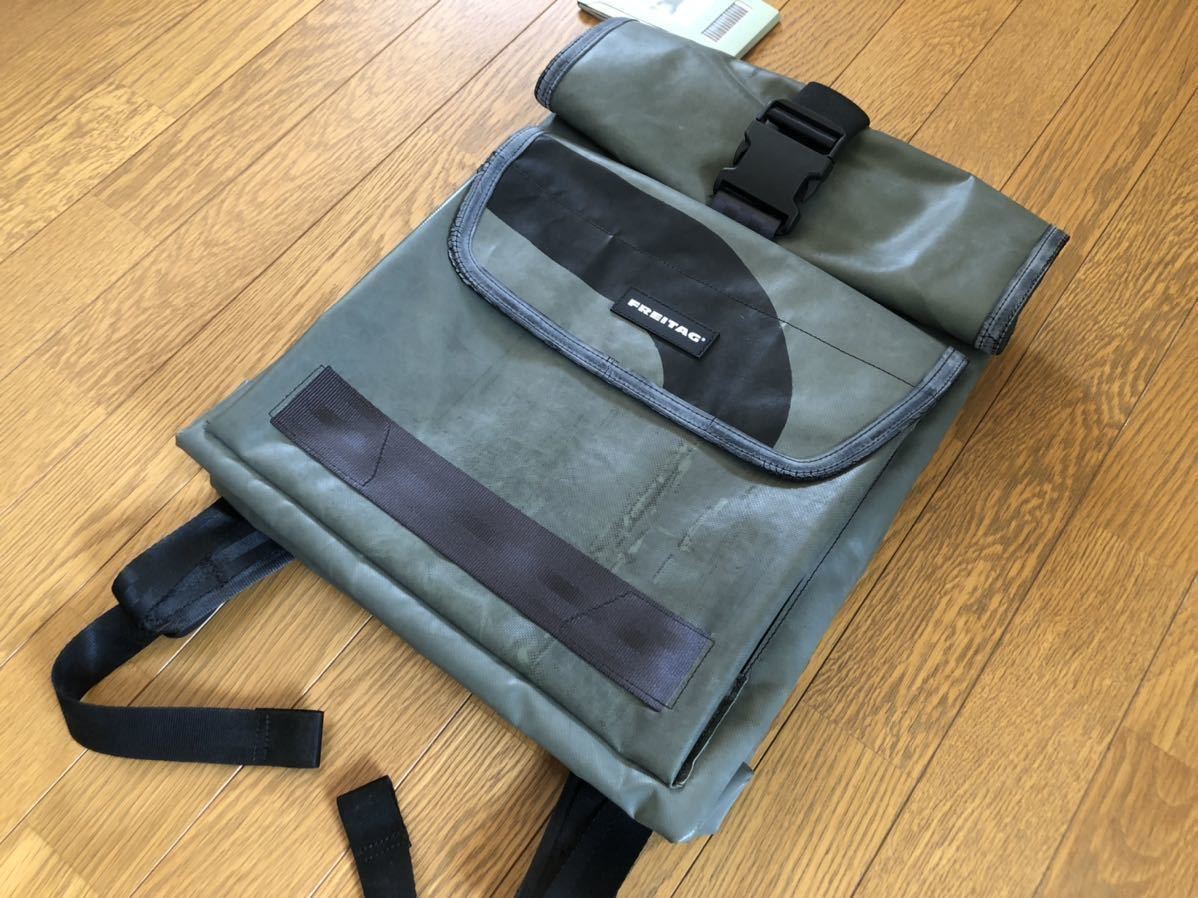 [ new goods unused * rare ]FREITAG / F151 VICTOR( records out of production )0 matted khaki 0 matte khaki( mat khaki ) 0 military green( military green )