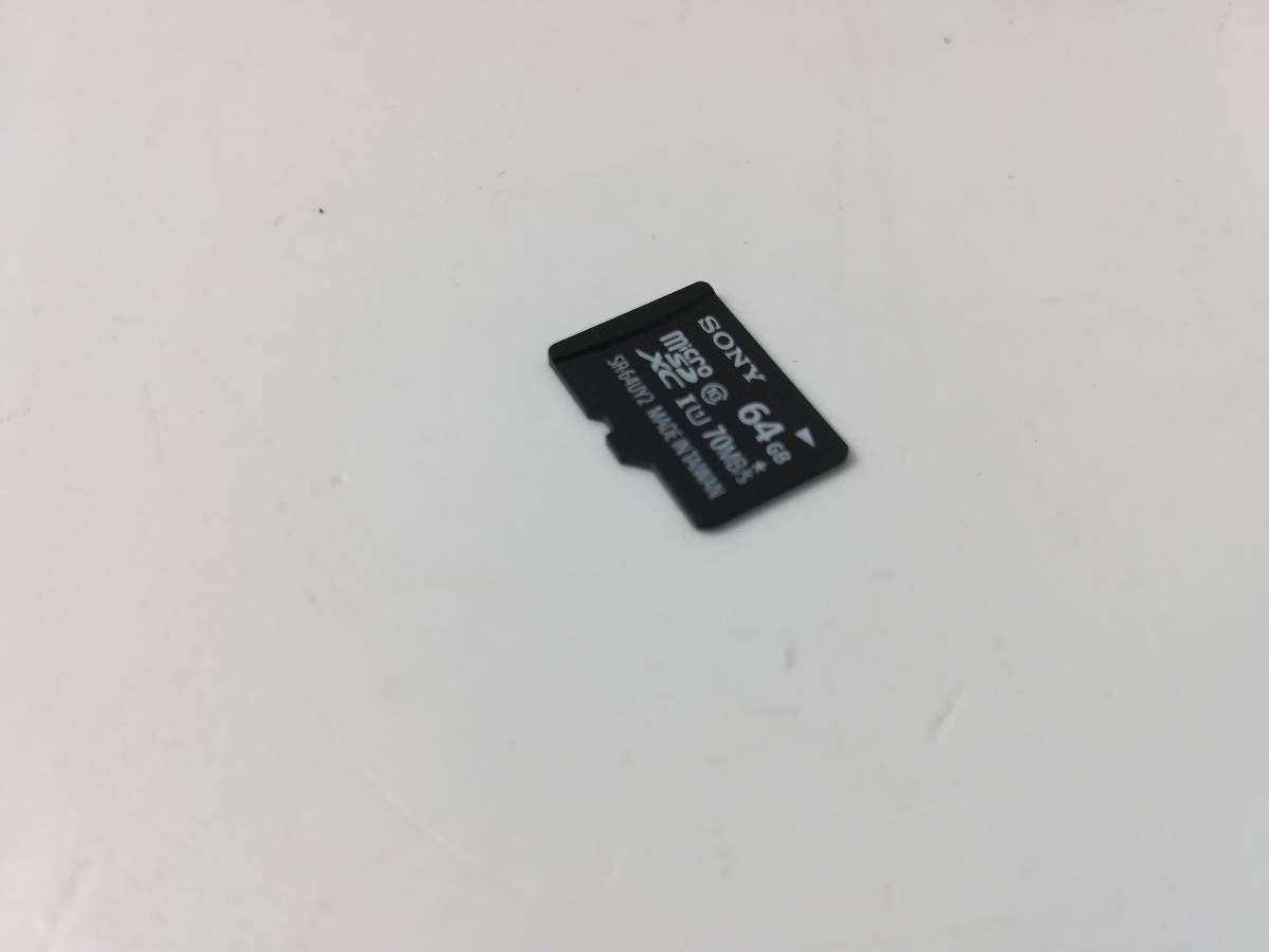 SONY ソニー microSDXCカード 64GB Class10 UHS-I対応 SDカードアダプタ付属 SR-64UY2A  JChere雅虎拍卖代购