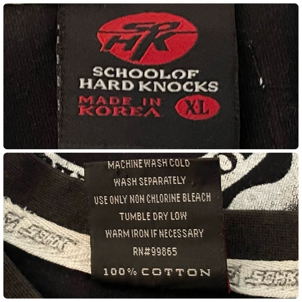訳あり レア SOHK ショック ロンT XL 長袖 刺繍 メンズ 90s B系 訳あり レア SOHK ショック ロンT XL 長袖 刺繍 メンズ 90s B系