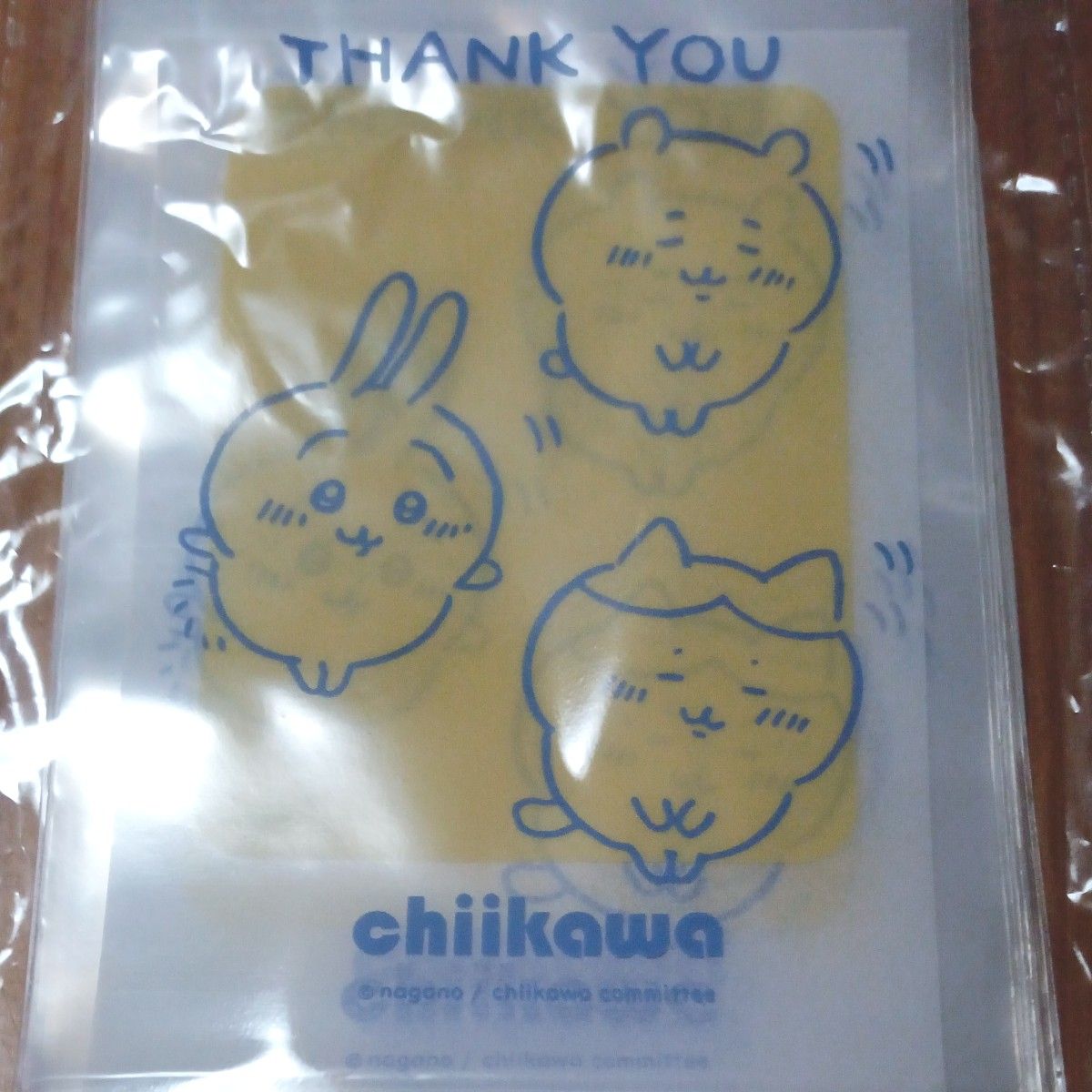 ちいかわ×キャンドゥ新商品 ちいかわ A7ジッパー袋10P 全3 ちいかわ×キャンドゥ新商品 ちいかわ A7ジッパー袋10P 全3