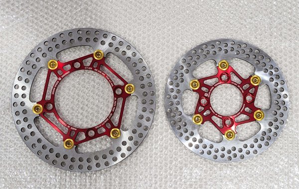 ☆ホンダ CT125(ハンターカブ)用 前後ビッグディスクローター ☆ホンダ CT125(ハンターカブ)用 前後ビッグディスクローター