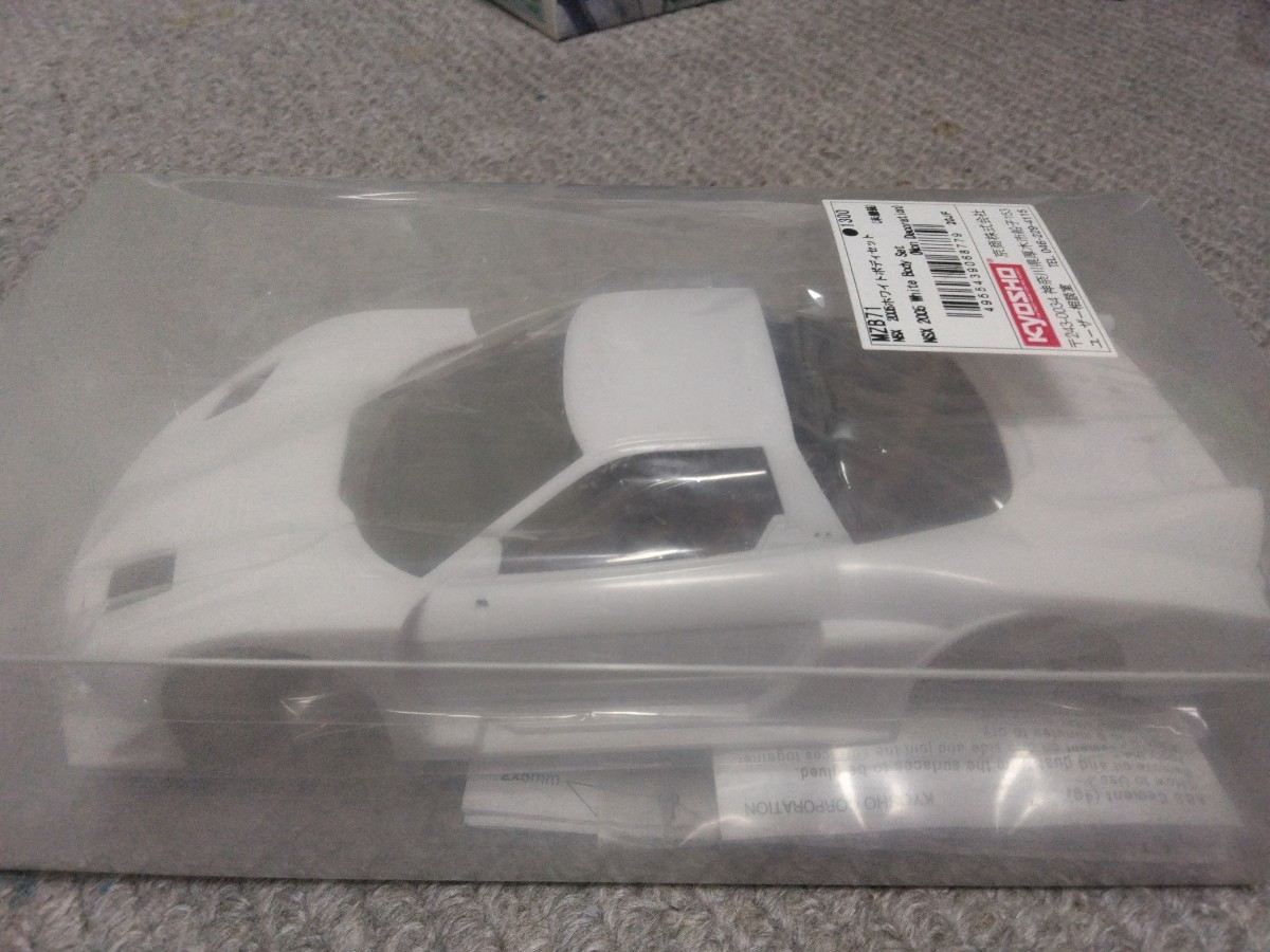 京商 ミニッツレーサーホワイトボディ ホンダ NSX 2006 未使用品