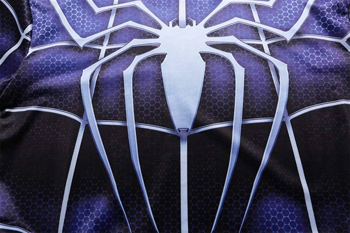 スパイダーマンTシャツ　速乾 スポーツ tシャツ　半袖ｔシャツ　3D高品質　プリント　コンプレッション　ジム