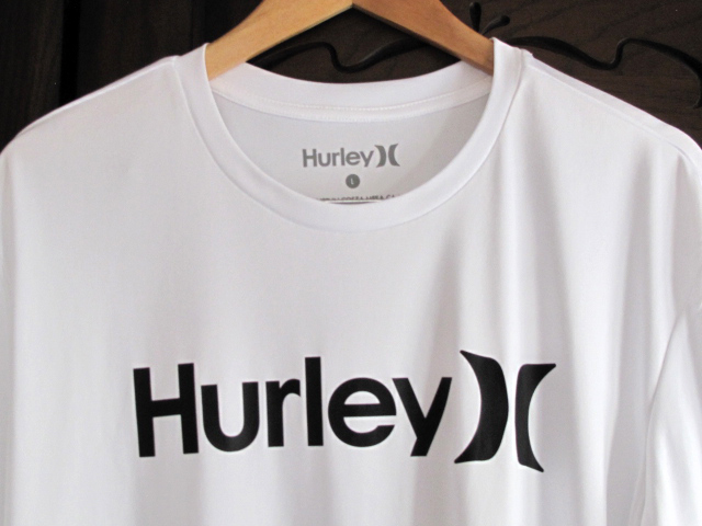 新品未使用 Hurley ハーレー　ロンT　カットソー　ハイブリッド　ラッシュガード　水陸両用　サーフ　USサイズL 日本サイズXL　　送料無料_画像10