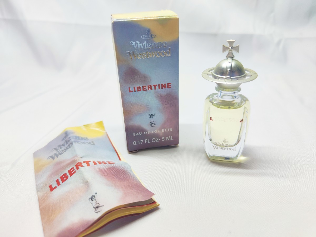 [ unused ][ free shipping ] Vivienne Westwood Vivienne Westwood Liberty nLIBERTINEo-doto crack EDT 5mlo-teto crack 