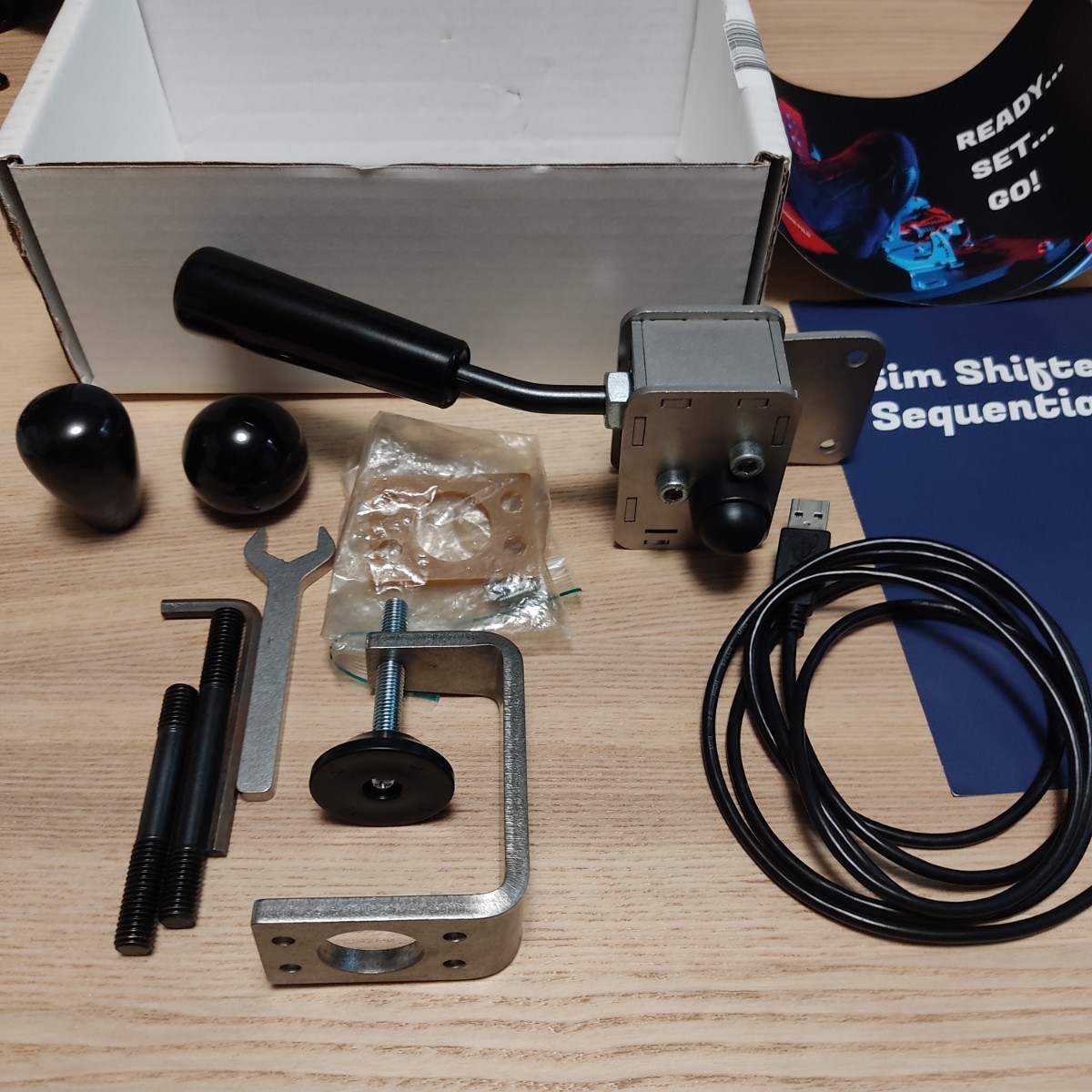 Heusinkveld Sim Shifter Sequential シム シフター シーケンシャル 美品 レア品 中古 検 Simucube Fanatec Simagic Moza