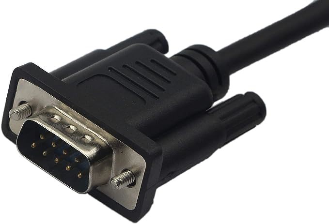 CERRXIAN DB9 RS232 COMメスポート - RJ45メス+ RS232メス - RJ45メスコネクタカードDB9シリアルポートエクステンダ - LAN CAT5 （1ペア）_画像3