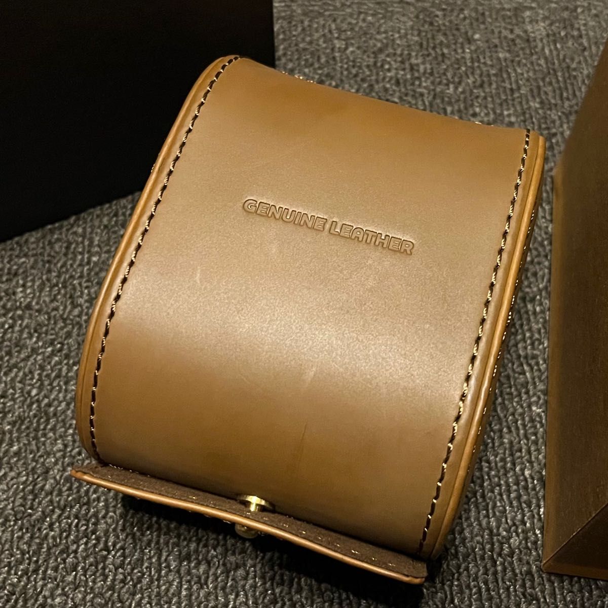 BREITLING ブライトリング レザーケース 時計収納ケース ボックス 箱 外箱色褪せあり BREITLING ブライトリング レザーケース 時計収納ケース ボックス 箱 外箱色褪せあり
