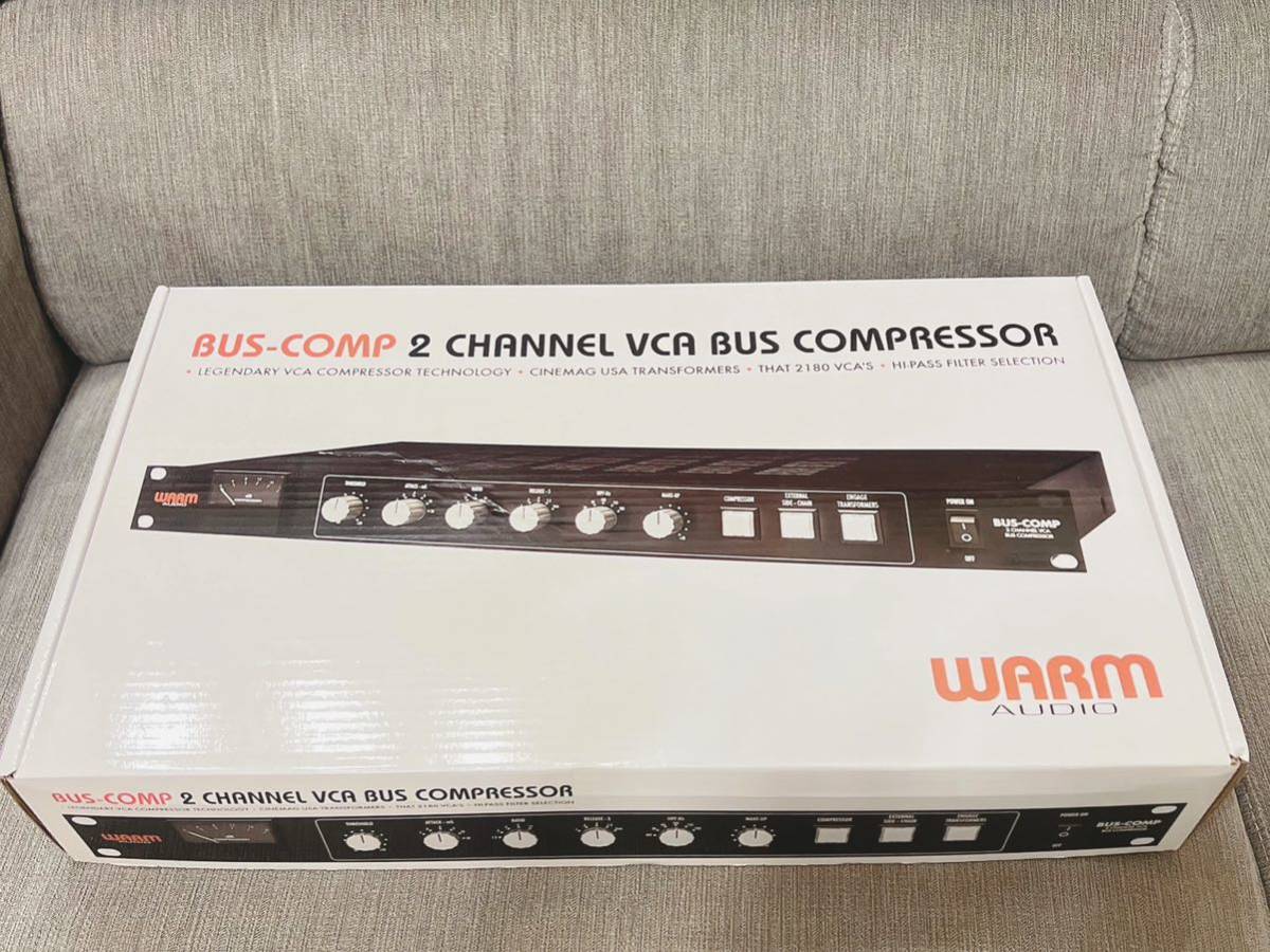 【完動美品】WARM AUDIO BUS-COMP ステレオ・VCAバスコンプレッサー　定価108,000円 本箱完品　検）NEVE api SSL universal audio_画像8