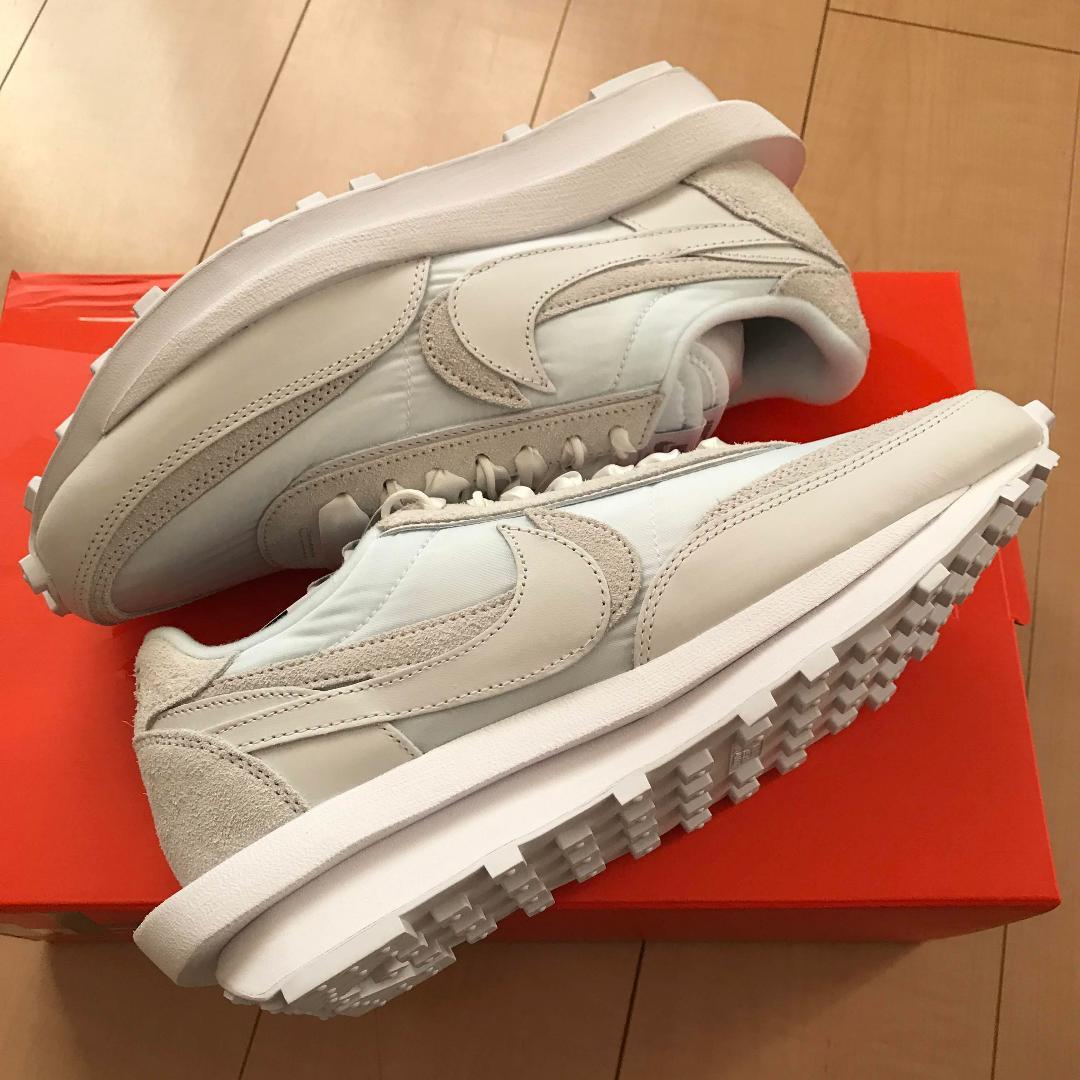 NIKE x SACAI ナイキ x サカイ LDWAFFLE ワッフル WHITE NYLON