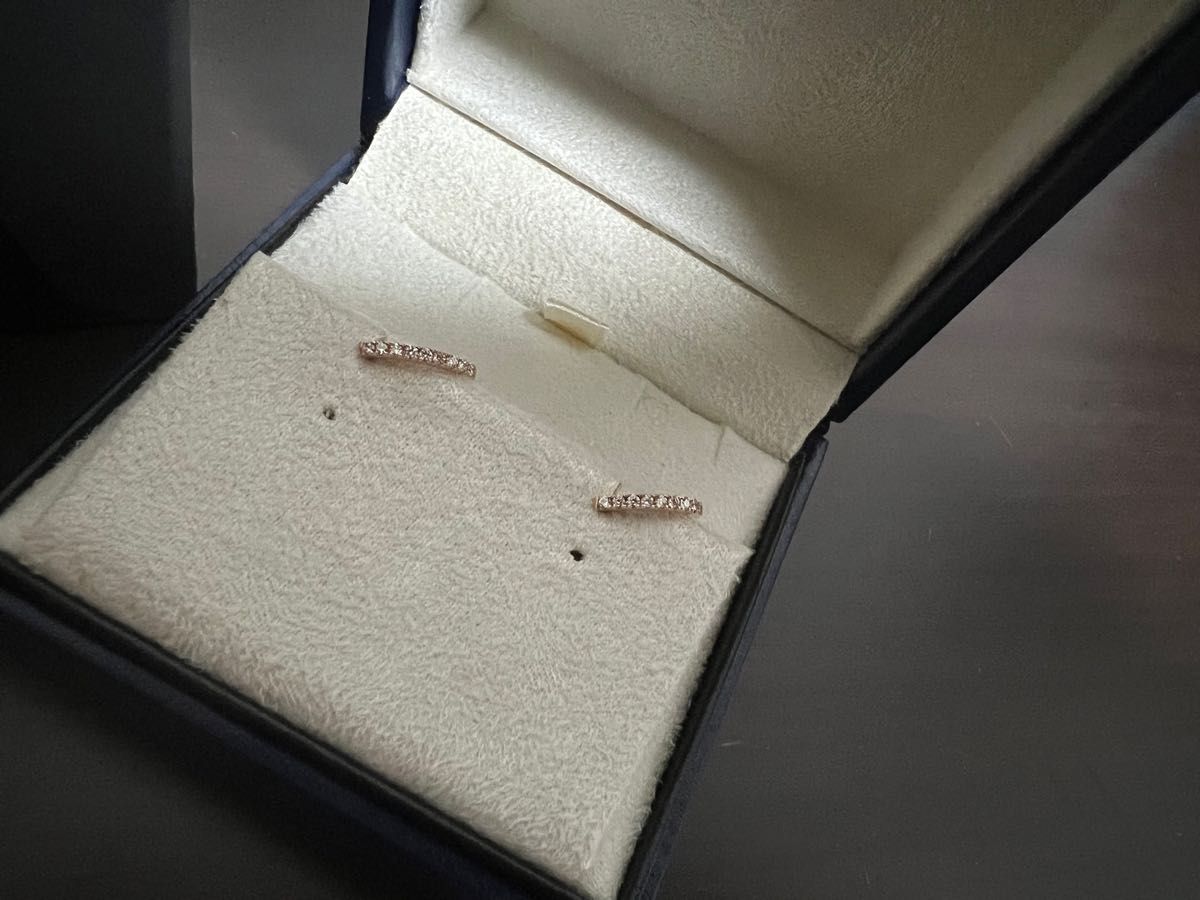 【ヴァンドーム青山】デイリーベーシック ダイヤモンド ピアス