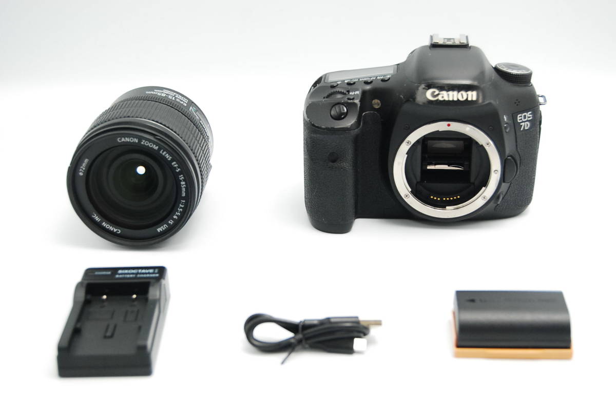 激安正規品 レンズキットEF-S15-85mm 7D EOS デジタル一眼レフカメラ