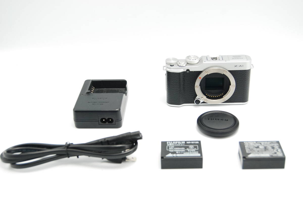 限定品】 #B217 FUJIFILM ミラーレス一眼 X-A1 ボディ シルバー F FX-X