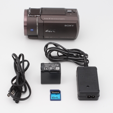 6234 ソニー/ 4K / ビデオカメラ/ Handycam / FDR-AX45 / ブロンズ