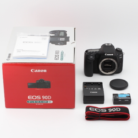 在庫有】 デジタル一眼レフカメラ Canon #6300 EOS EOS90D ボディー