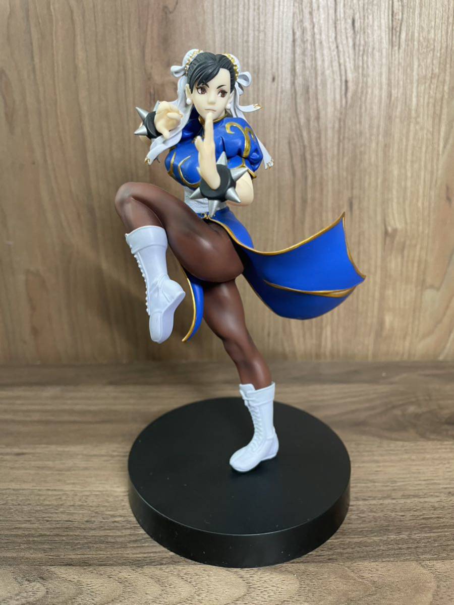 STREET FIGHTER美少女春麗1/7 完成品フィギュア(他3点セット)-快打旋風